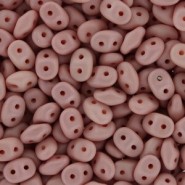 SuperDuo Beads 2.5x5mm Saturated Peach